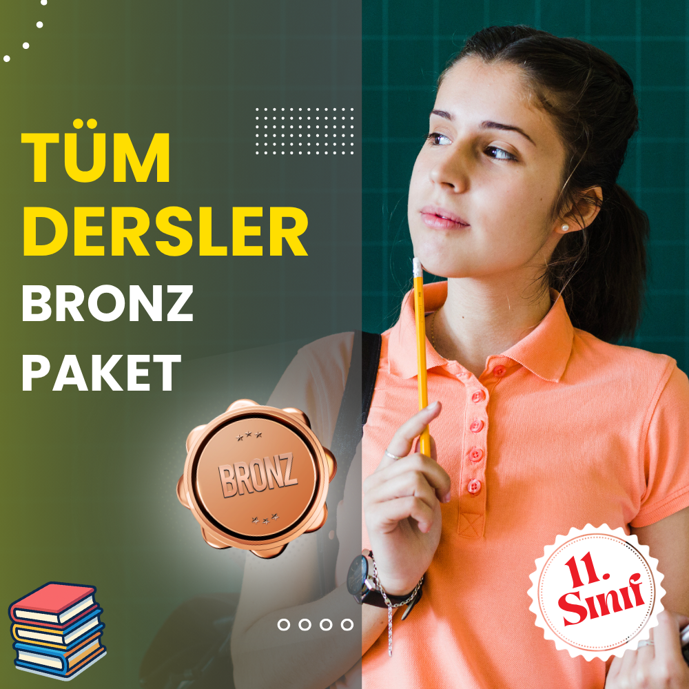 11. Sınıf Bronz Tüm Dersler Süper Eğitim Paketi