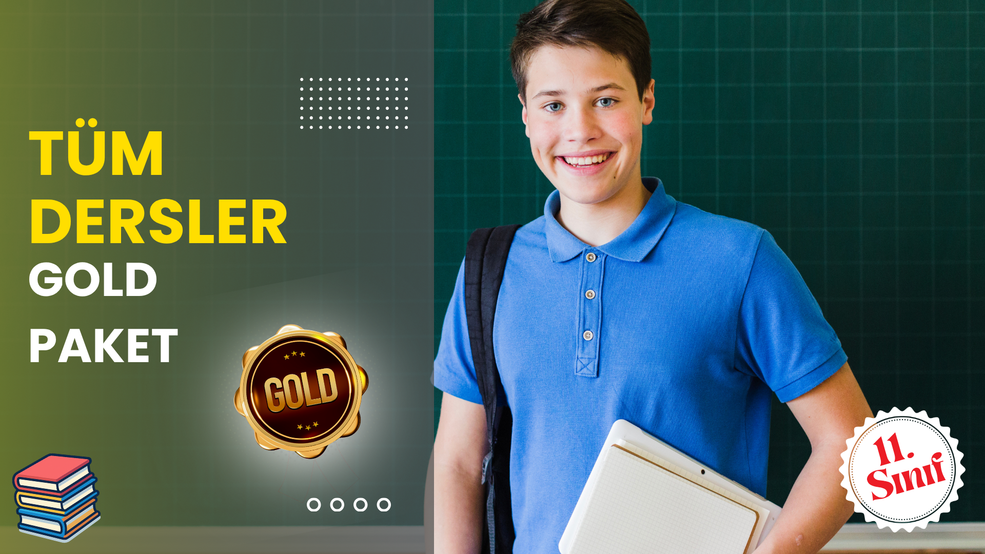 11.Sınıf Gold Tüm Dersler Süper Eğitim Paketi
