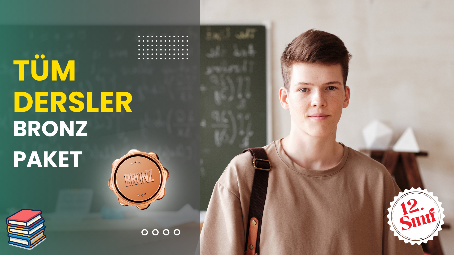 12. Sınıf YKS Bronz Tüm Dersler Süper Eğitim Paketi