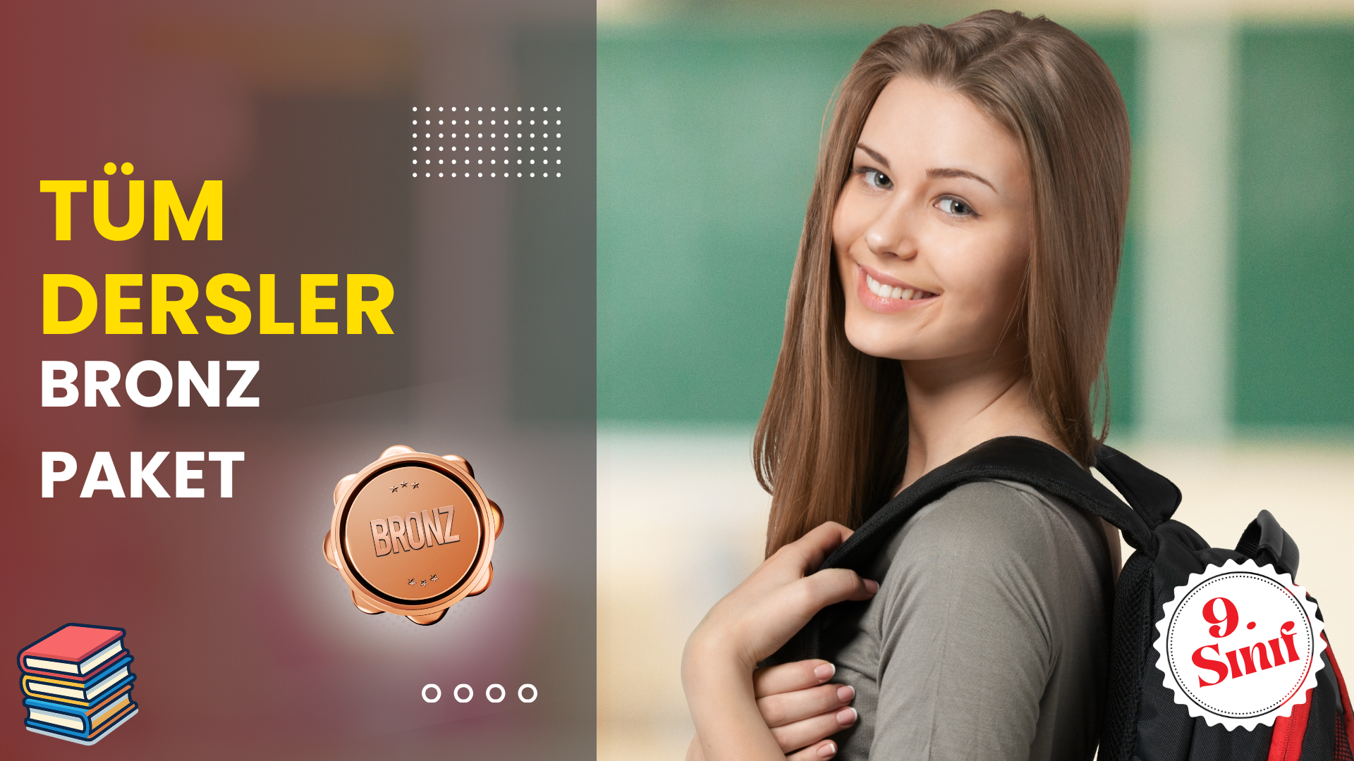 9. Sınıf Bronz Tüm Dersler Süper Eğitim Paketi