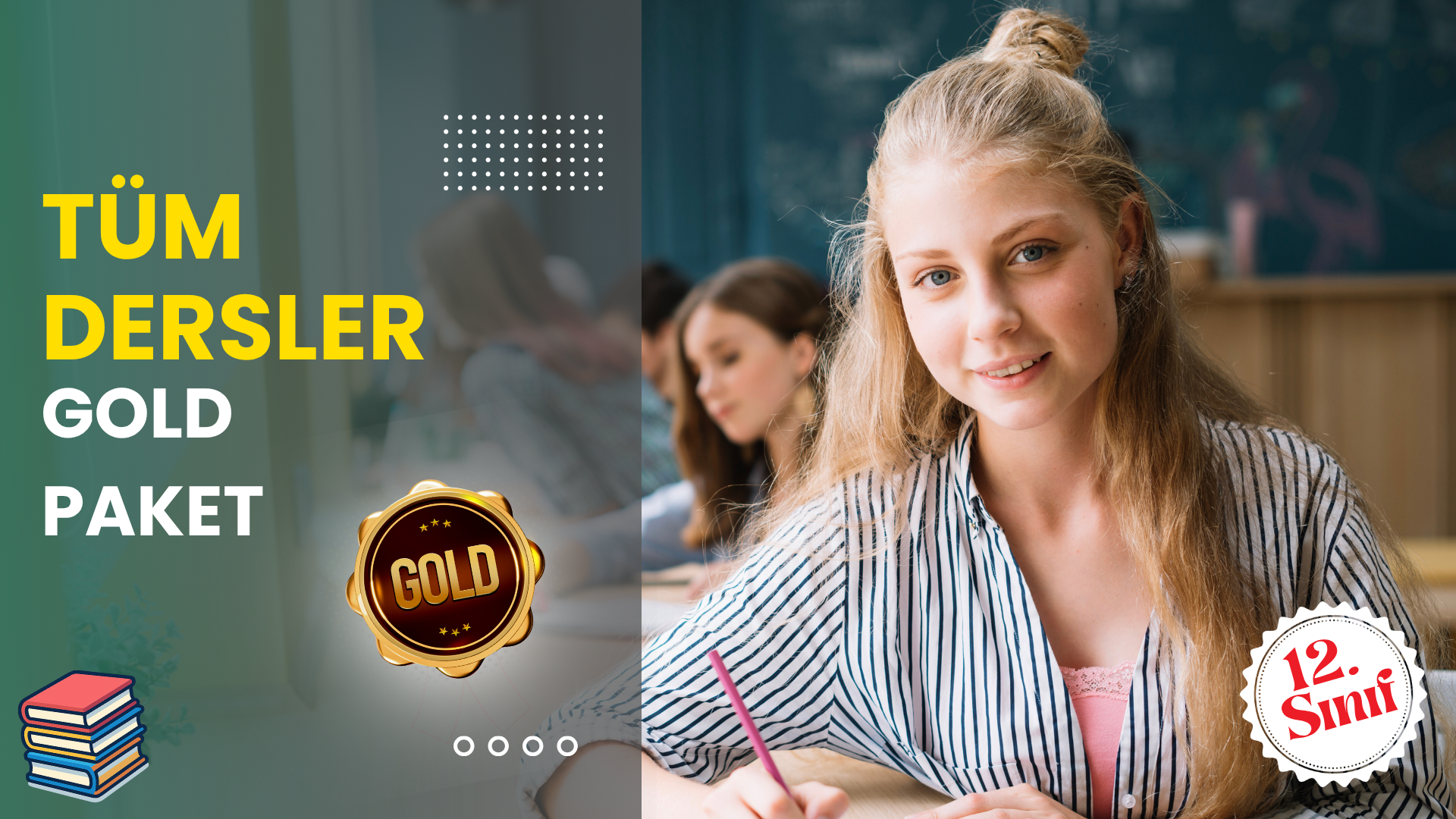 12.Sınıf Gold Tüm Dersler Süper Eğitim Paketi